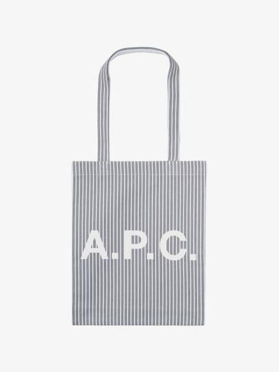 Lou Striped Tote Bag Blue - A.P.C. - BALAAN 2