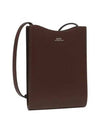 Jamie Large Neck Pouch Bag Brown - A.P.C. - BALAAN 2