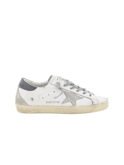 Superstar Leather Low Top Sneakers Grey White - GOLDEN GOOSE - BALAAN 2