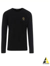 Medusa Logo Print Long Sleeve T-Shirt Black - VERSACE - BALAAN 2