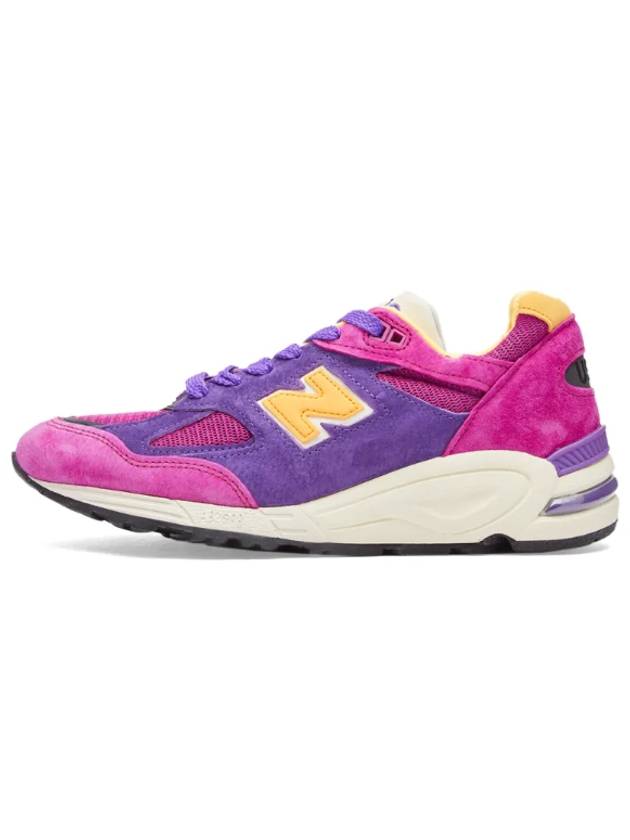 990V2 Low Top Sneakers Purple - NEW BALANCE - BALAAN 3