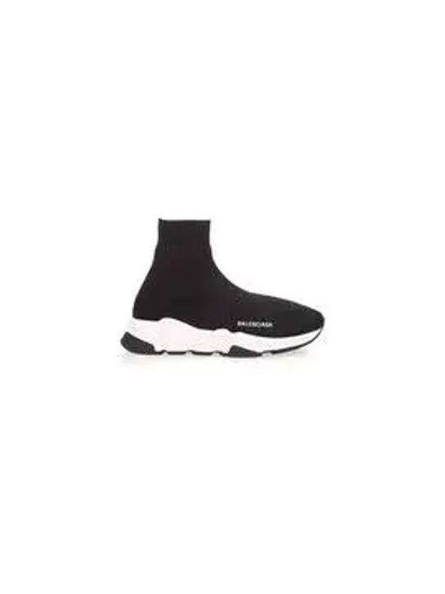 Speed Trainer  High Top Sneakers Black White - BALENCIAGA - BALAAN 6