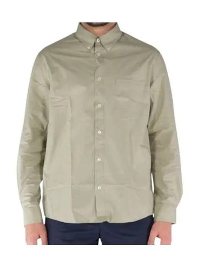 Edouard Long Sleeve Shirt Beige - A.P.C. - BALAAN 2