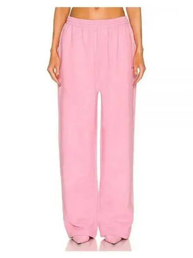 Women s Cotton Sweatpants Pink 674594 TKVB5 - BALENCIAGA - BALAAN 1