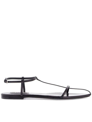 new tripon leather sandals for men - JIL SANDER - BALAAN 1