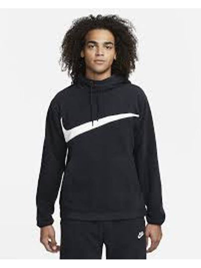 Fleece Winterized Crew Pullover Hoodie Black - NIKE - BALAAN 2