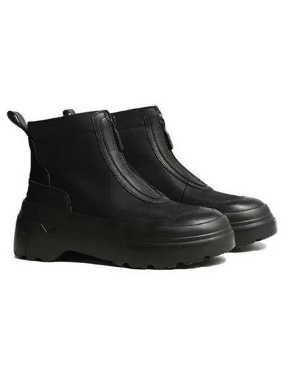 Explorer Zipper Platform Middle Boots Black - HUNTER - BALAAN 2