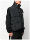 Cocoon Logo Print Padded Vest Black - BALENCIAGA - BALAAN 5