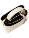 Micro Leather Mini Tote Bag White - TOD'S - BALAAN 7