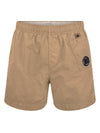 Lens Pocket Swim Shorts Light Brown - CP COMPANY - BALAAN 3