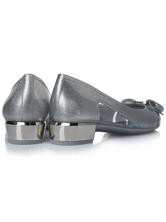 Ferragamo Women s Vara Jelly Pumps 3CM SILVER GLI 0726366 - SALVATORE FERRAGAMO - BALAAN 4