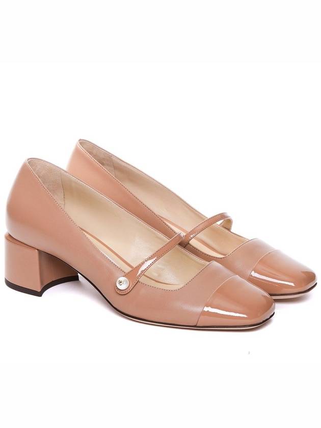 Jimmy Choo Beige Leather Elisa Pumps - JIMMY CHOO - BALAAN 4