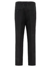 Signature Stitch Logo High Waist Wide Pants Black - MAISON MARGIELA - BALAAN 3