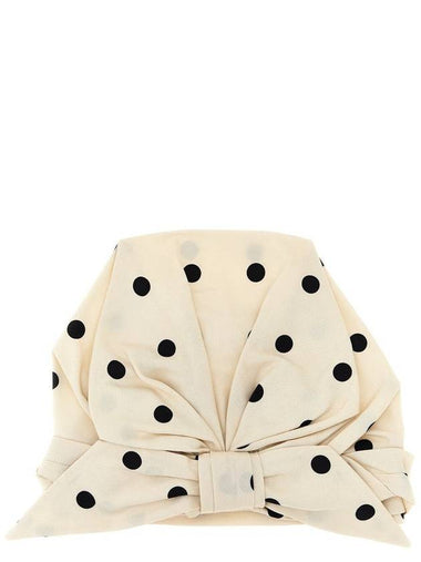 Valentino Garavani Valentino Garavani 'Vlogo' Silk Turban - VALENTINO - BALAAN 1