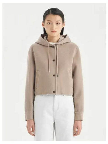 Women s Double Wool Cashmere Varsity Baseball Jumper Jacket Domestic Product GM0023112328279 - THEORY - BALAAN 1