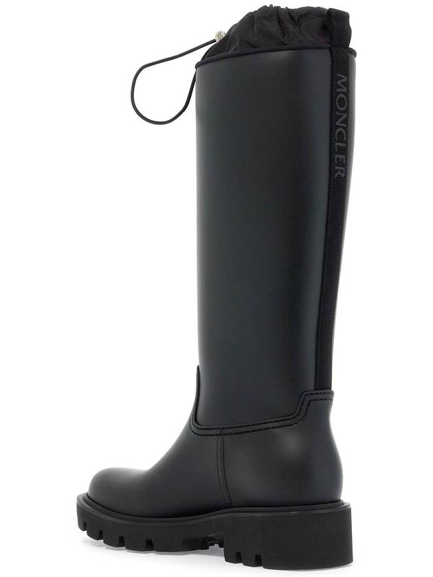 Kickstream High Rain Boots Black - MONCLER - BALAAN 4