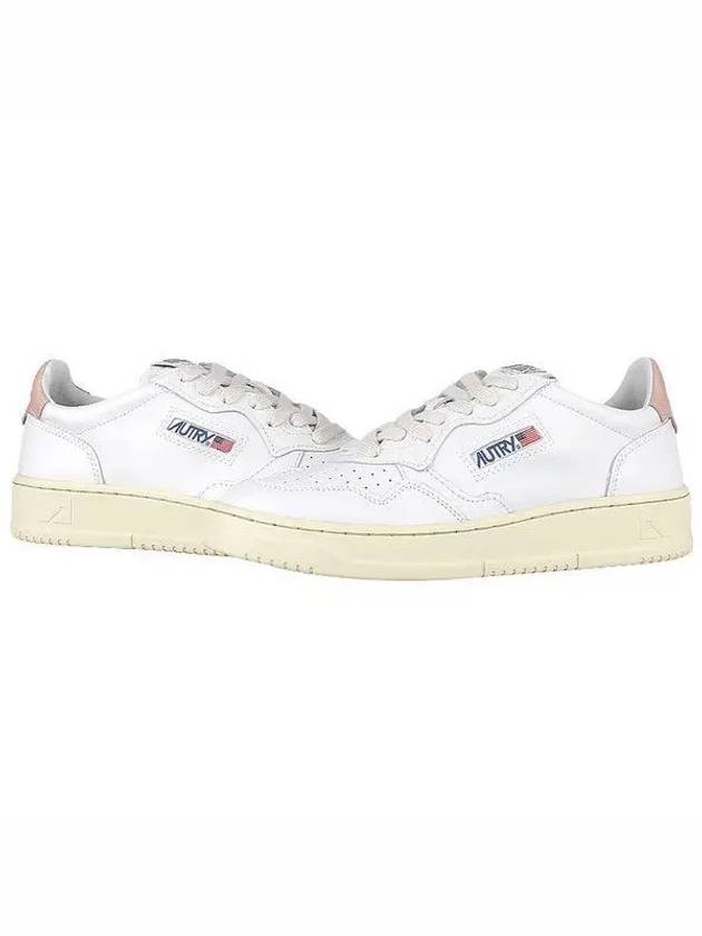 Men's Medalist Leather Low Top Sneakers White - AUTRY - BALAAN 2