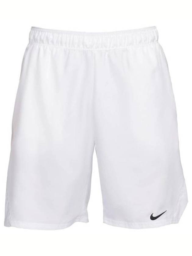 Men's Court Victory Dry Fit Shorts 9 Inch White - NIKE - BALAAN 2