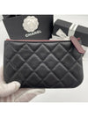 Classic Mini Pouch Caviar Black Silver Plated AP4020 - CHANEL - BALAAN 5