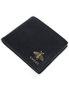 523664 Leather Animalie Bee Half Wallet - GUCCI - BALAAN 3