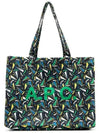 Diane Boat Pattern Tote Bag Green - A.P.C. - BALAAN 3