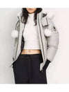 Original Debbie Bomber Jacket White Shearling Grey - MOOSE KNUCKLES - BALAAN 2