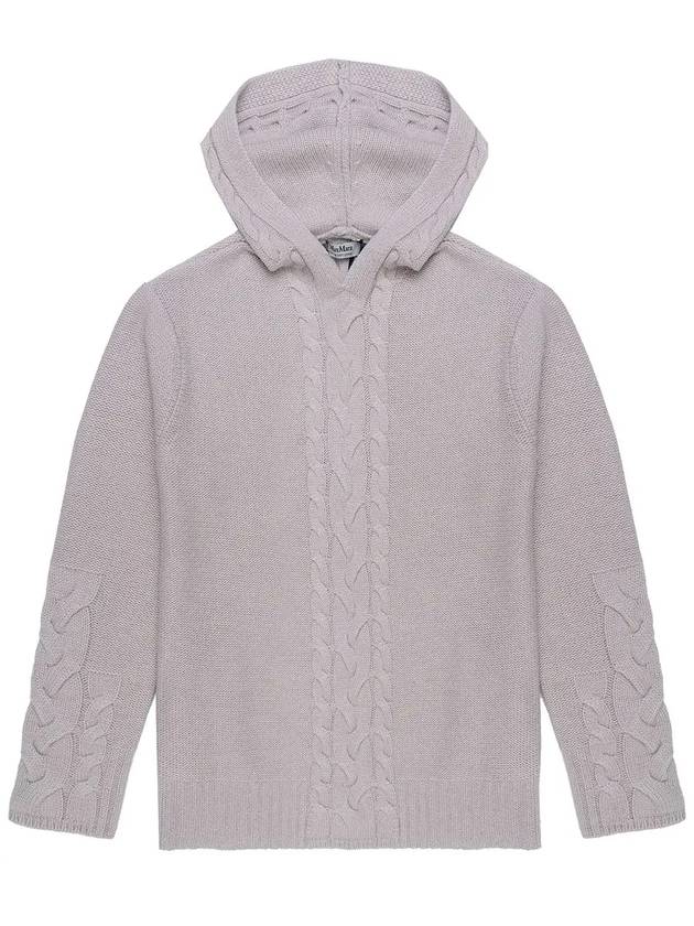 ANIME Wool Cashmere Hooded Sweater Beige ANIME 001 - MAX MARA - BALAAN 1