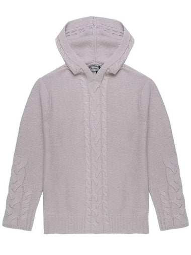 ANIME Wool Cashmere Hooded Sweater Beige ANIME 001 - MAX MARA - BALAAN 1