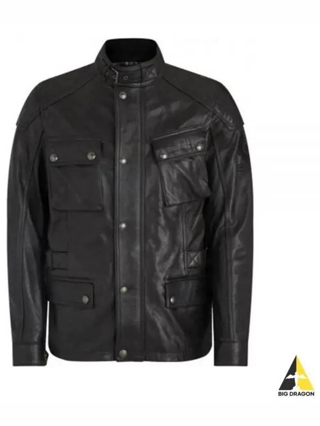 Turner Motorcycle Leather Jacket 105379 ATBLK - BELSTAFF - BALAAN 1