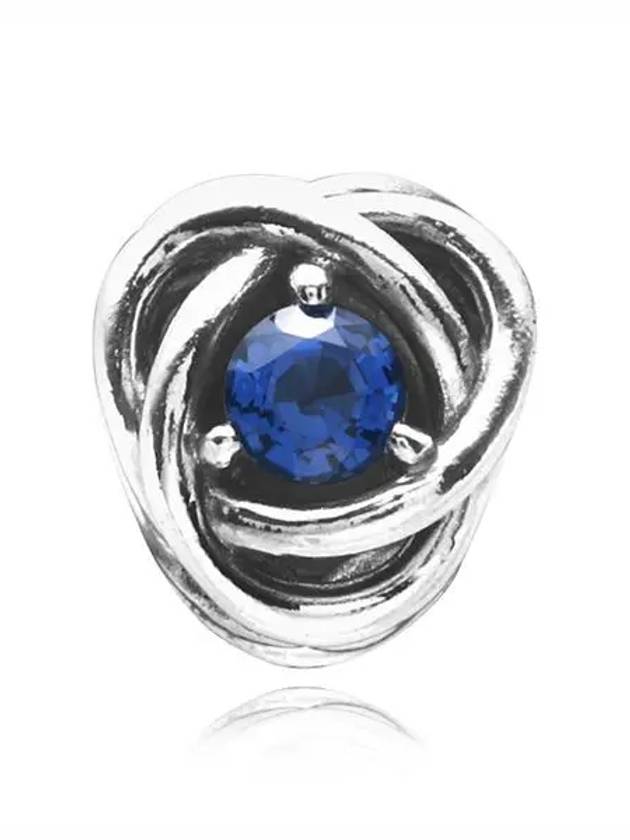 Blue Eternity Circle Bracelet Charm Silver - PANDORA - BALAAN 3