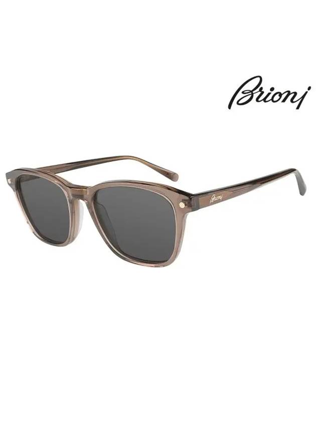 Eyewear Square Sunglasses Black Brown - BRIONI - BALAAN 3