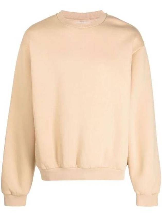 Crew Neck Sweatshirt Light Camel - ACNE STUDIOS - BALAAN 1