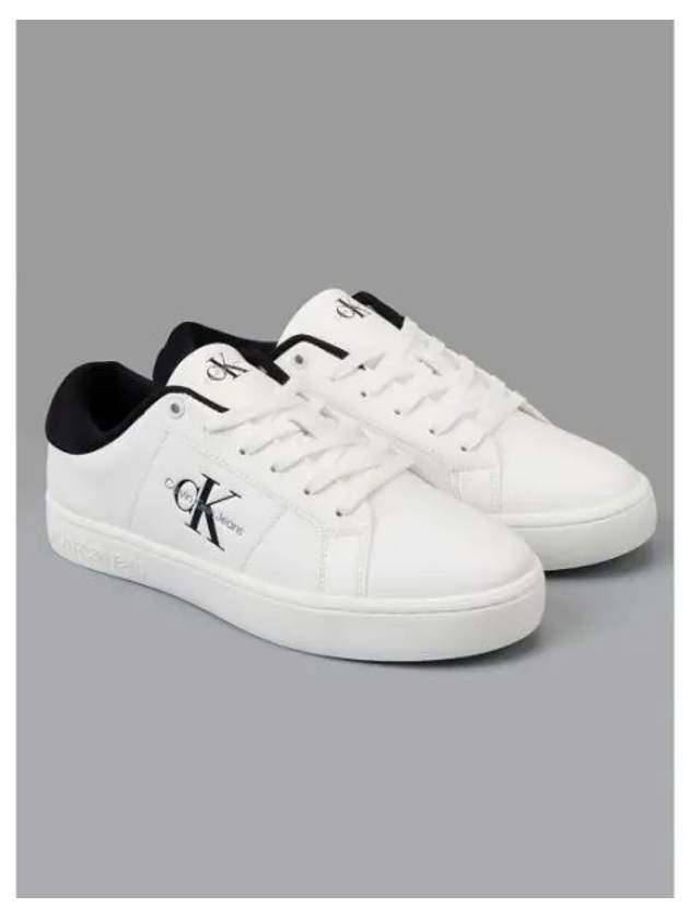 Men's Rome Classic Low Top Sneakers White - CALVIN KLEIN - BALAAN 2