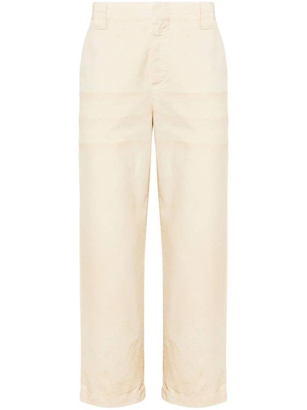 Straight Pants GMP01190P001483 15103 ECRU - GOLDEN GOOSE - BALAAN 2