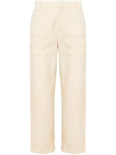 Straight Pants GMP01190P001483 15103 ECRU - GOLDEN GOOSE - BALAAN 2