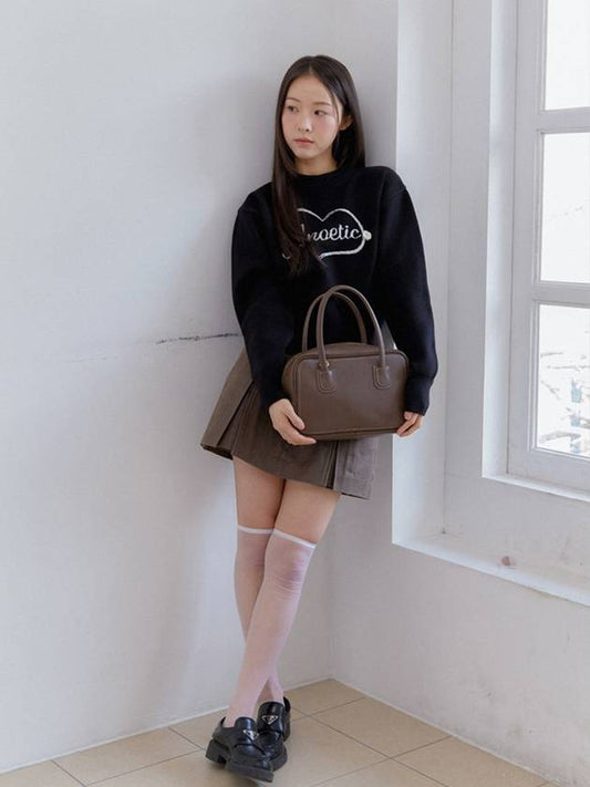 STITCH TOTE BAG_BROWN - ANOETIC - BALAAN 2