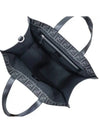 FF Jacquard Fabric Shopper Tote Bag Black - FENDI - BALAAN 9