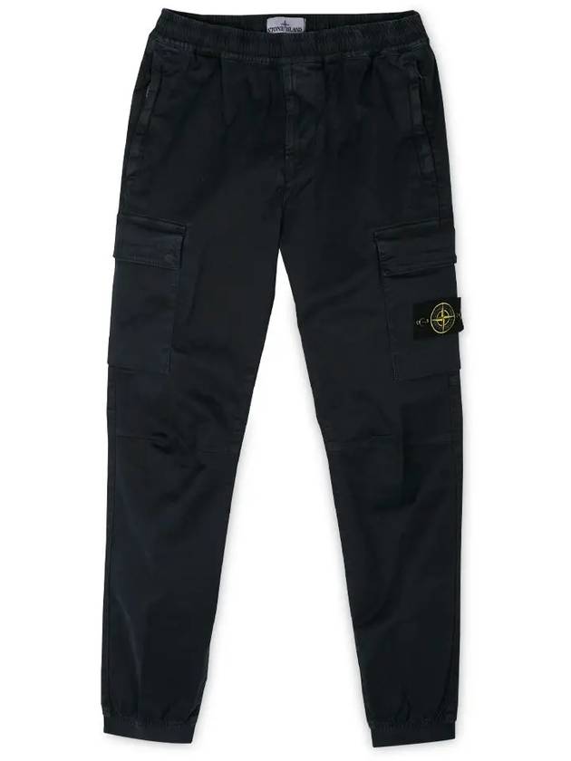 Wappen Patch Cargo Track Pants Navy - STONE ISLAND - BALAAN 4