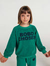 Iconic children s sweatshirt Bobo green terry B324EC014 - BOBO CHOSES - BALAAN 3