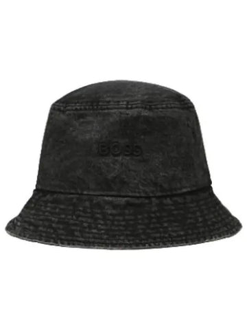 Boss Washed Denim Bucket Hat - HUGO BOSS - BALAAN 1