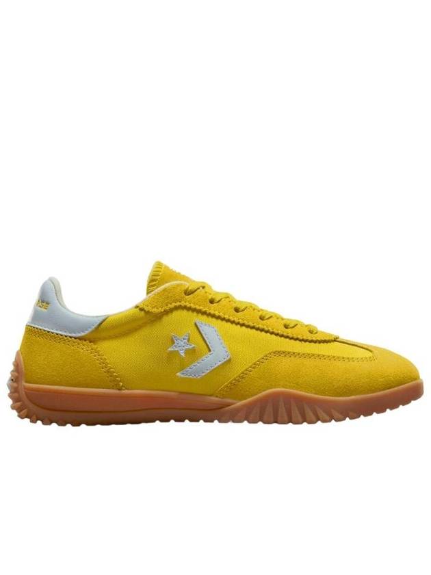 Run Star Trainer Low Top Sneakers Yellow - CONVERSE - BALAAN 1