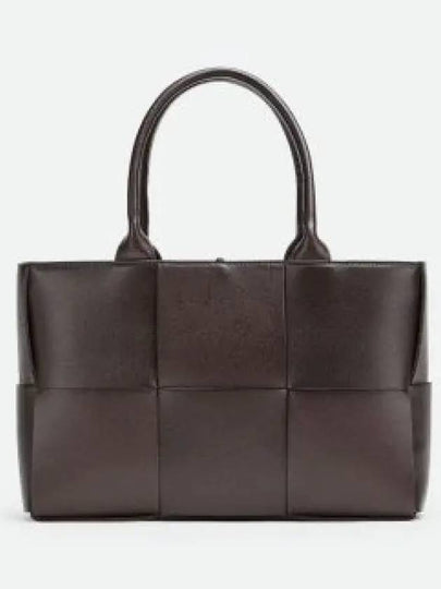 Arco Intrecciato Small Tote Bag Fondente - BOTTEGA VENETA - BALAAN 2