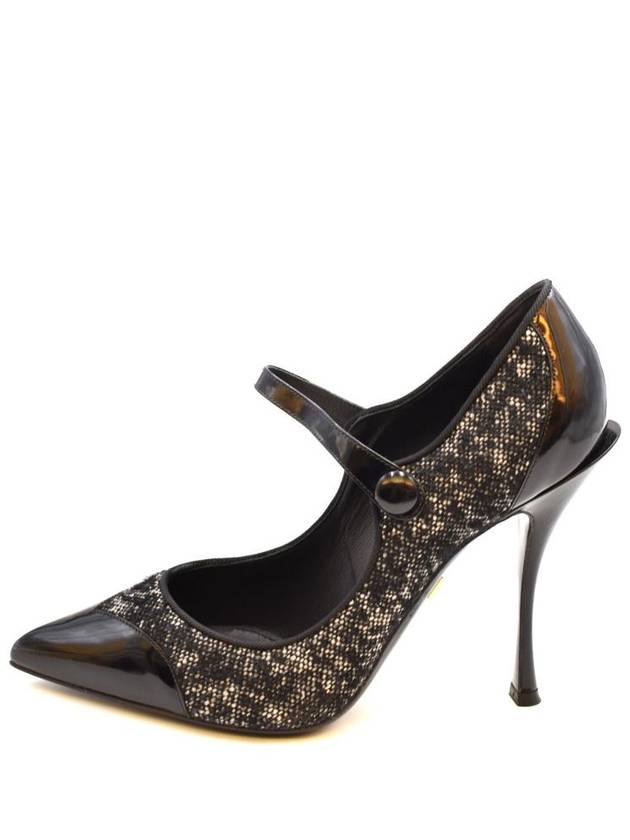 Mary Jane Pumps Heel Black - DOLCE&GABBANA - BALAAN 4