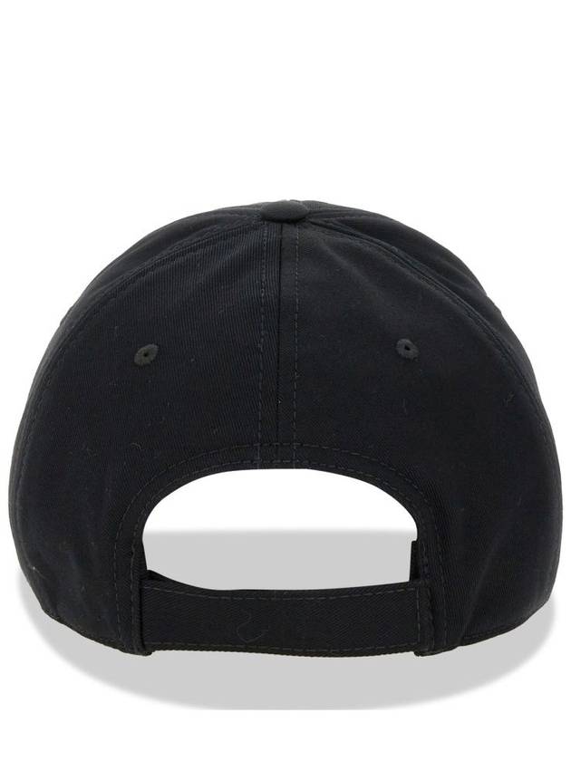 Embroidered Logo Ball Cap Black - MARNI - BALAAN 4