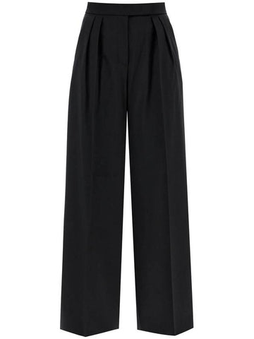 'wide-leg cool wool trousers "r - MAX MARA - BALAAN 1