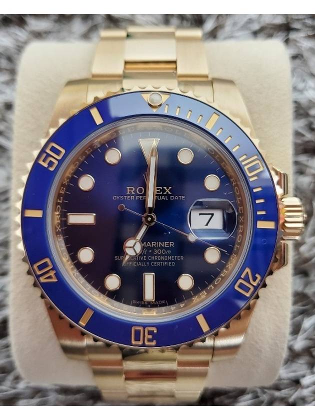 Rolex Submariner Gold Box Blue Plate 20 Years - ROLEX - BALAAN 1