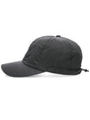 Nylon Logo Ball Cap Black - STONE ISLAND - BALAAN 3