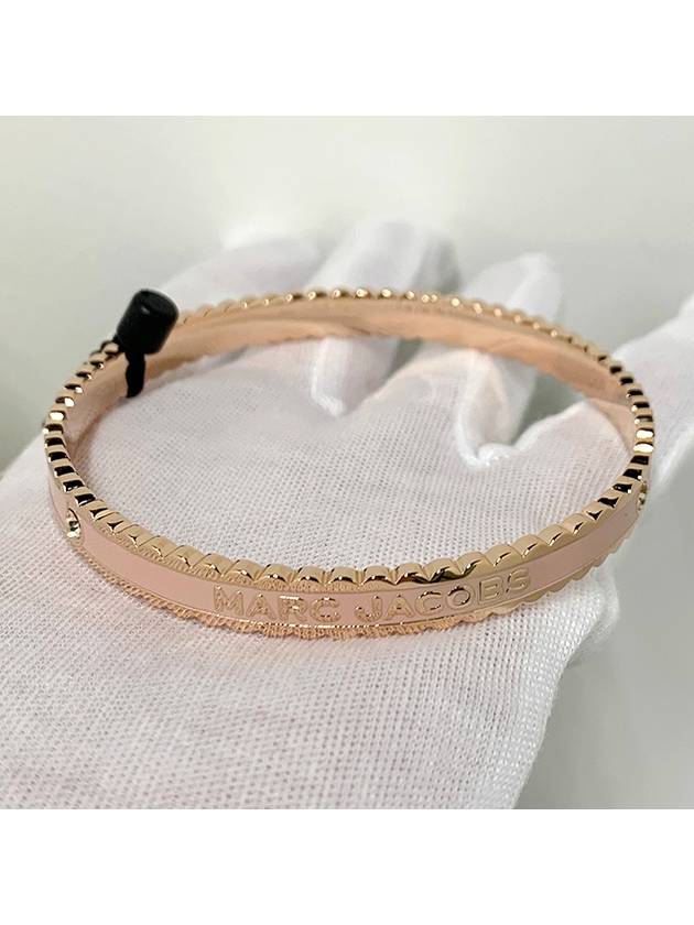 The Mardillion Scallop Bracelet Rose Gold - MARC JACOBS - BALAAN 7