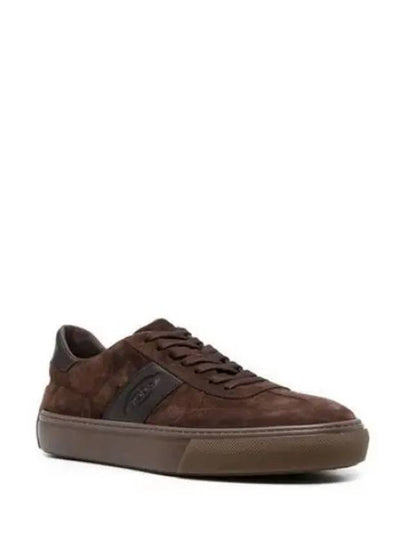 Suede Low Top Sneakers Brown - TOD'S - BALAAN 2