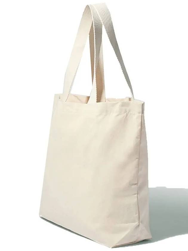 Fox Head Eco Tote Bag Ecru - MAISON KITSUNE - BALAAN 3